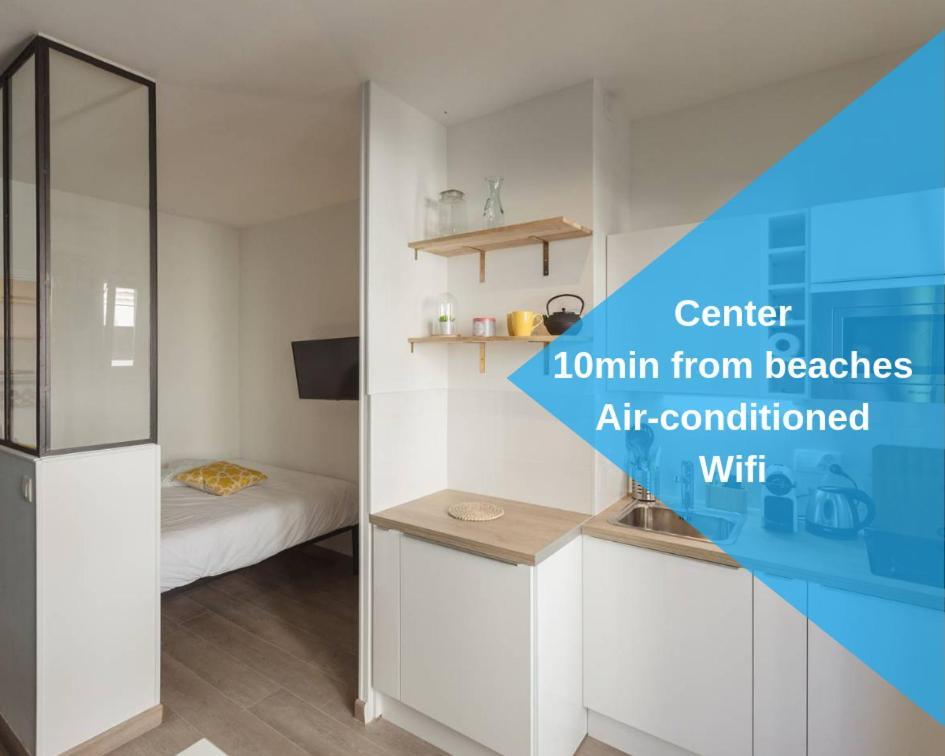 Nicelidays - Le Berlioz - City Central - 7Min From Beaches ภายนอก รูปภาพ